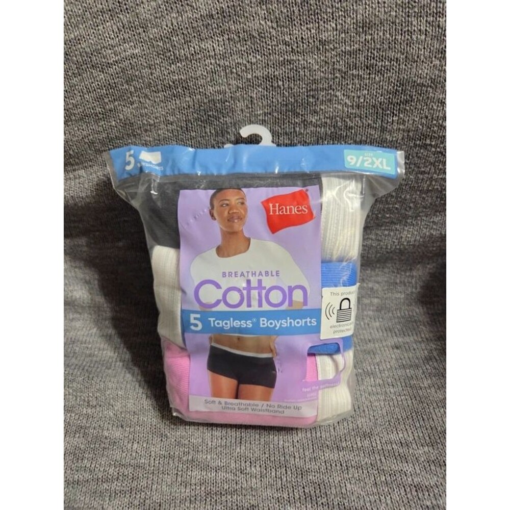 Hanes tagless boyshorts 9/2xl